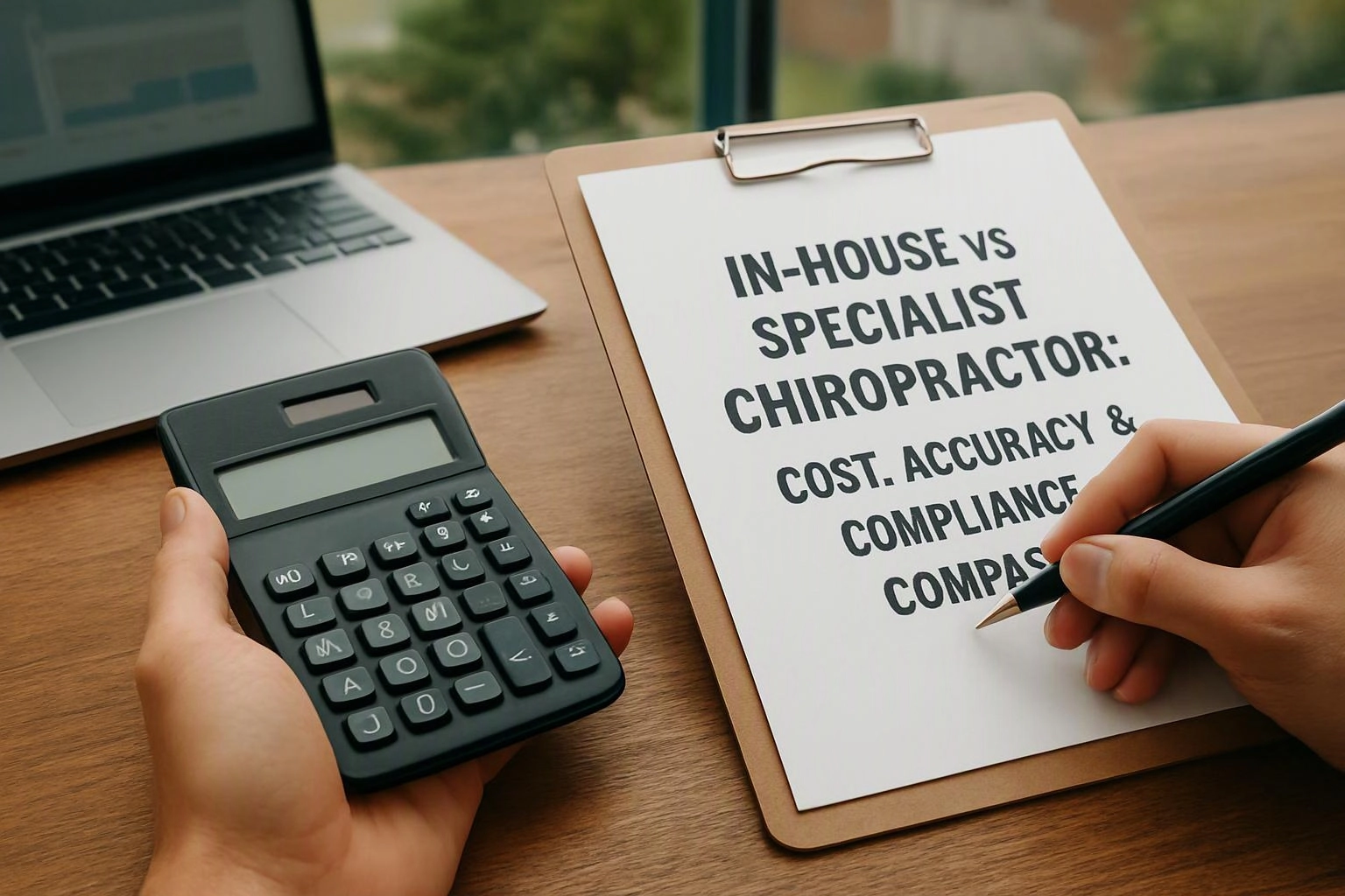 In-House vs Specialist Chiropractor: Cost, Accuracy & Compliance Compared — Hinesville, Georgia