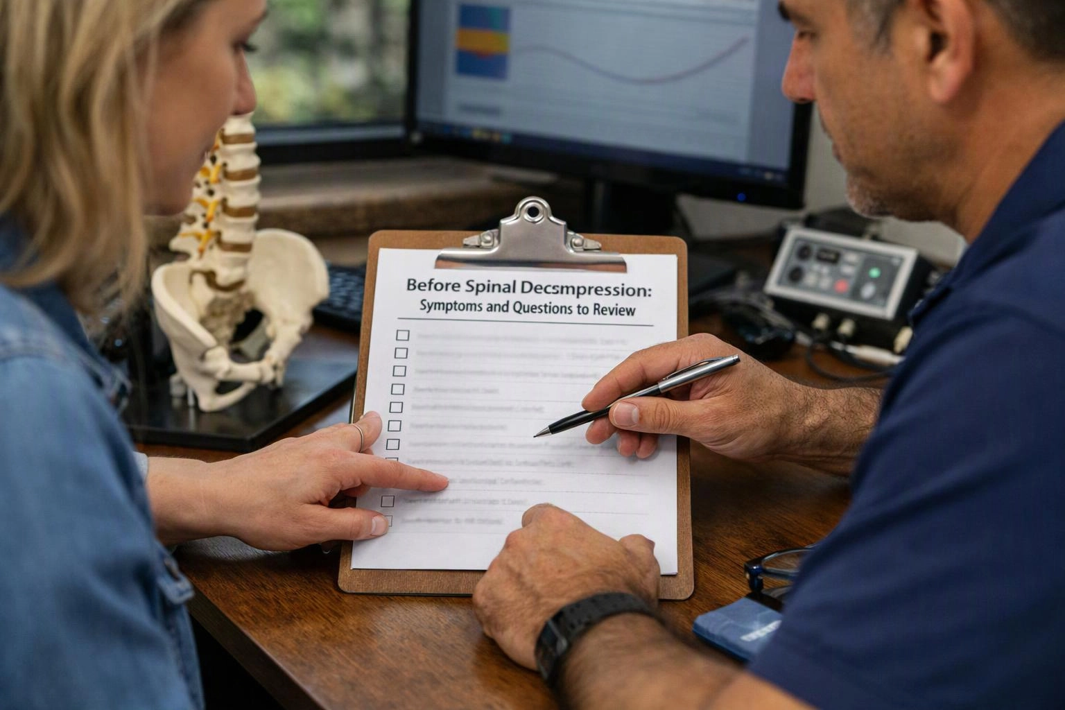 Before Spinal Decompression: Symptoms and Questions to Review
